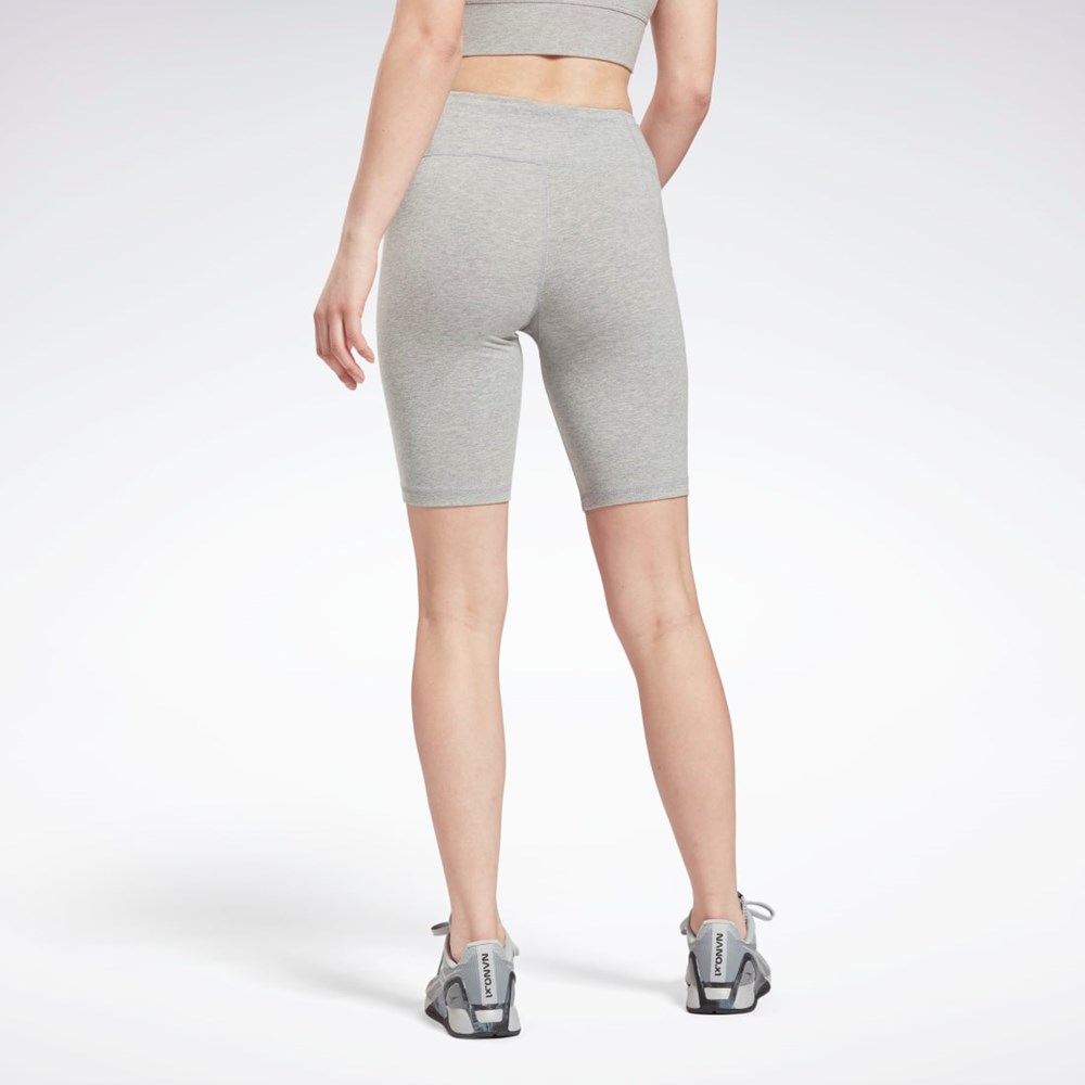 Reebok Reebok Identity Fitted Logo Shorts Gris | 27NAJXHEQ