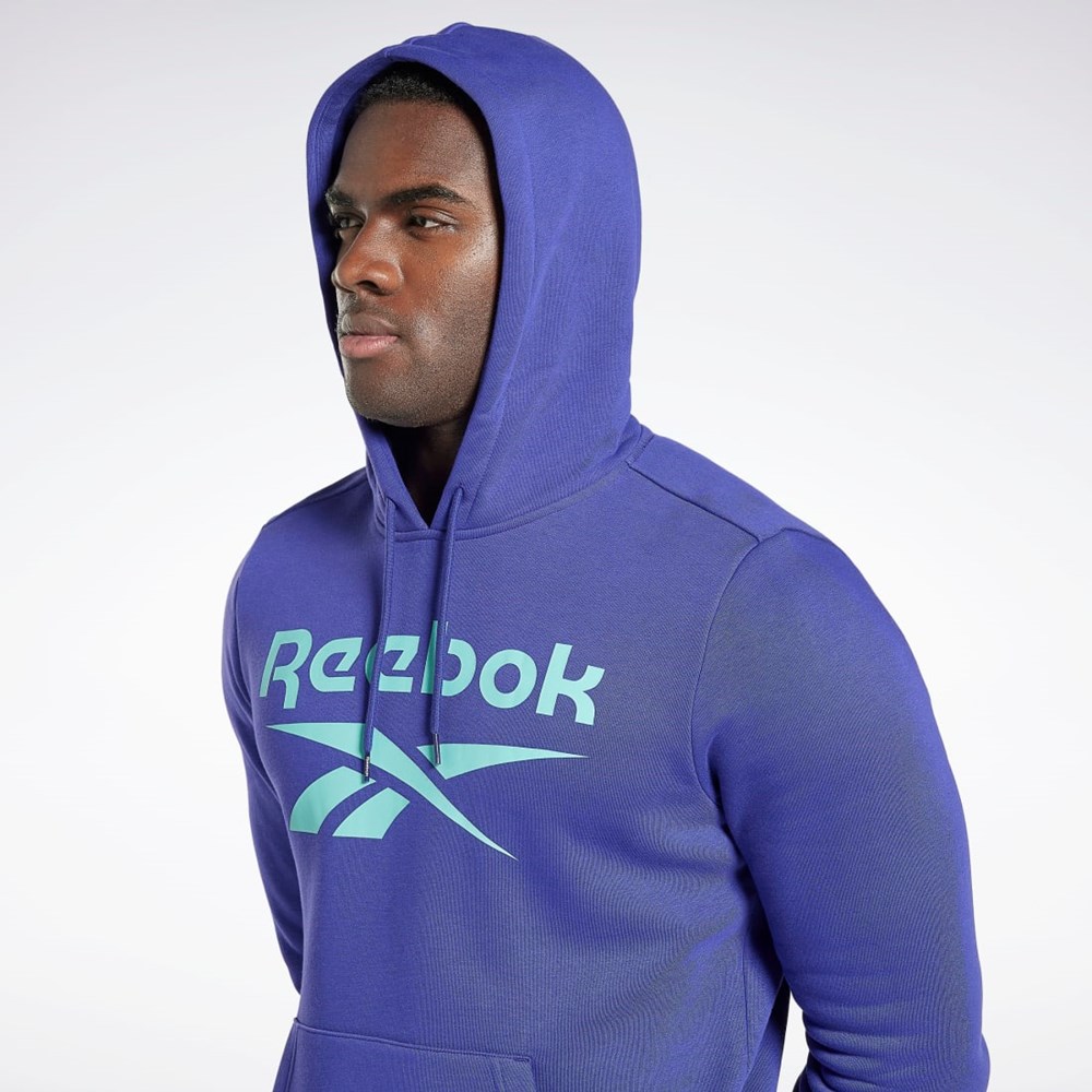 Reebok Reebok Identity Fleece Hoodie Moradas | 70XKHNPYR