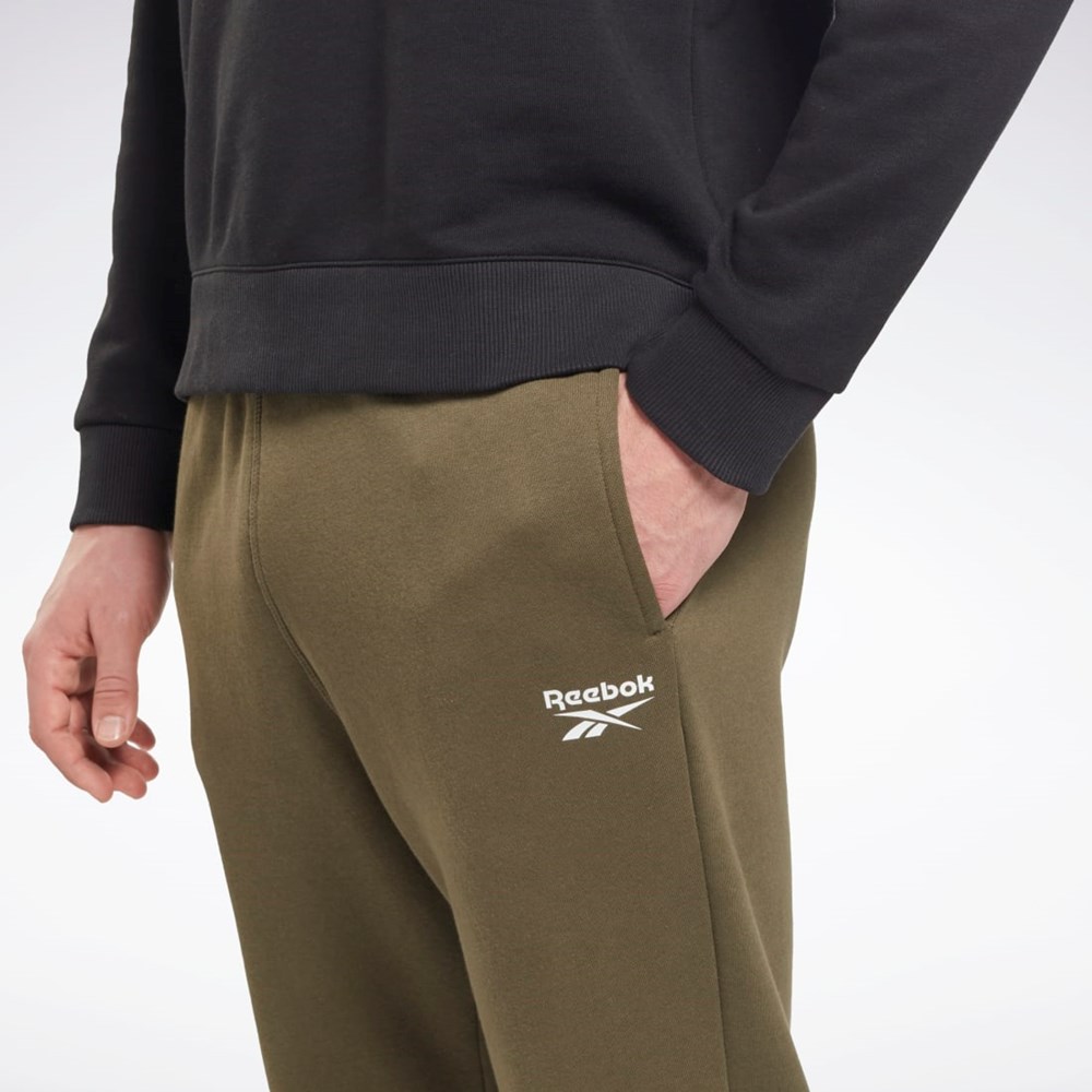 Reebok Reebok Identity Fleece Jogger Verde | 21ARJPBFI