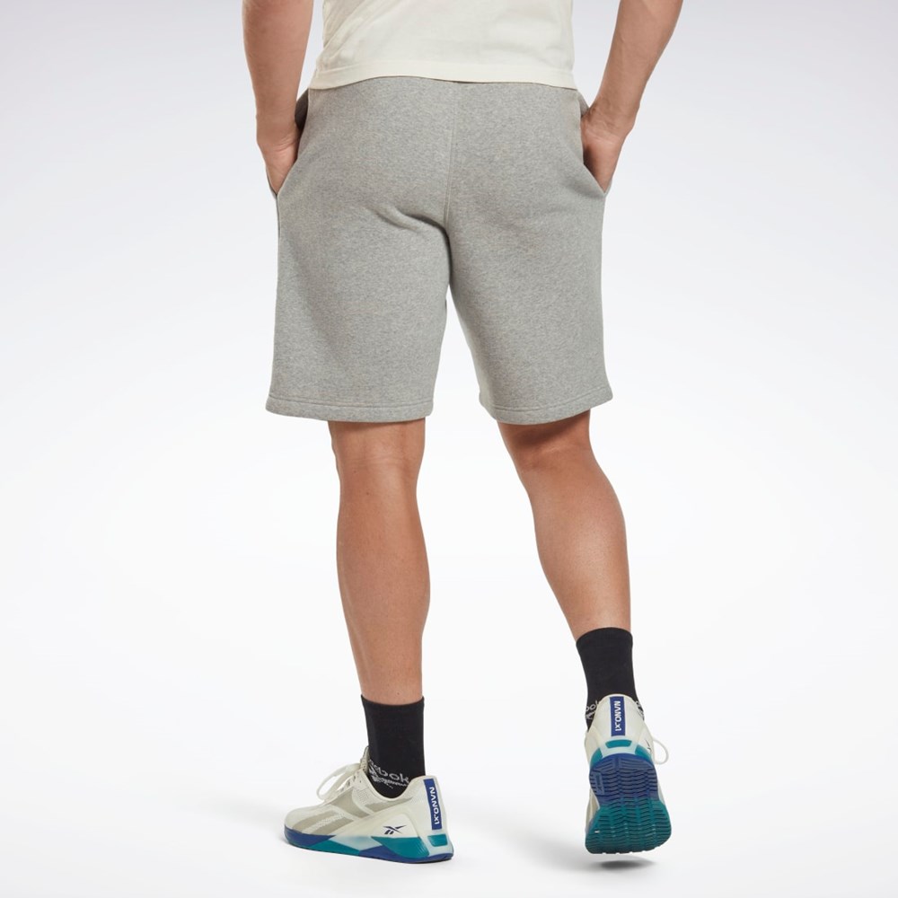 Reebok Reebok Identity Fleece Shorts Gris | 25MBOCTXY