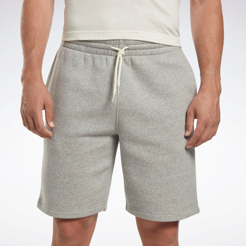 Reebok Reebok Identity Fleece Shorts Gris | 25MBOCTXY