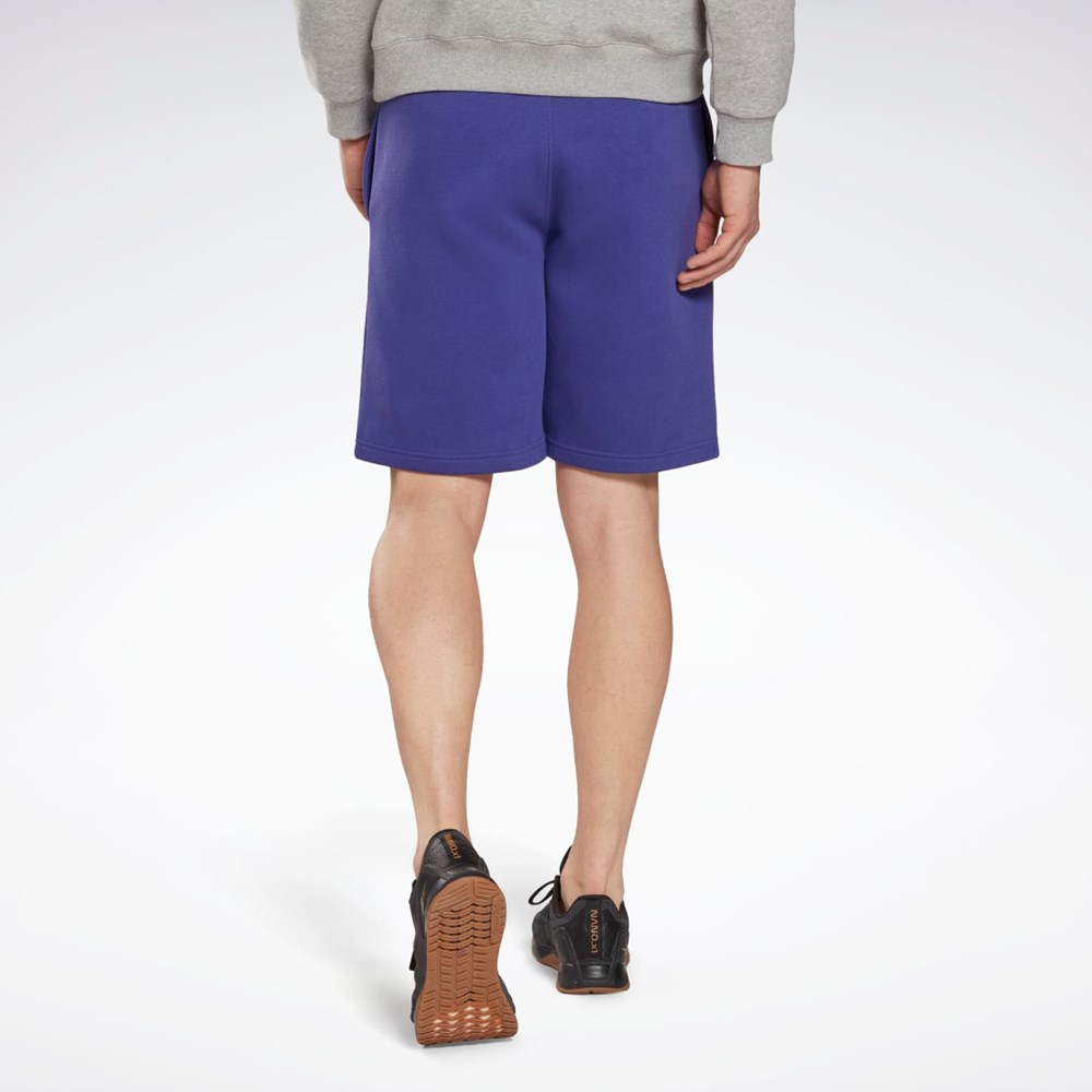 Reebok Reebok Identity Fleece Shorts Moradas | 84WQPLNEK
