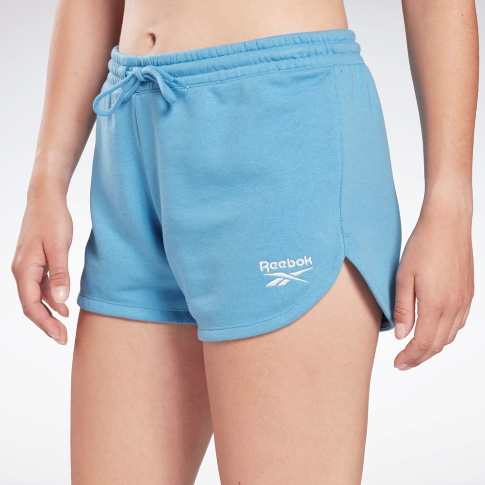 Reebok Reebok Identity French Terry Shorts Azules | 37OQASEMT