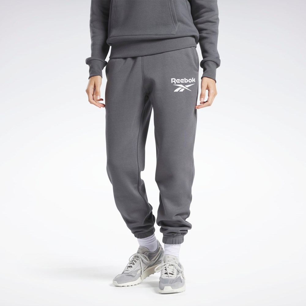 Reebok Reebok Identity Logo Fleece Joggers Gris | 34MBIREXO