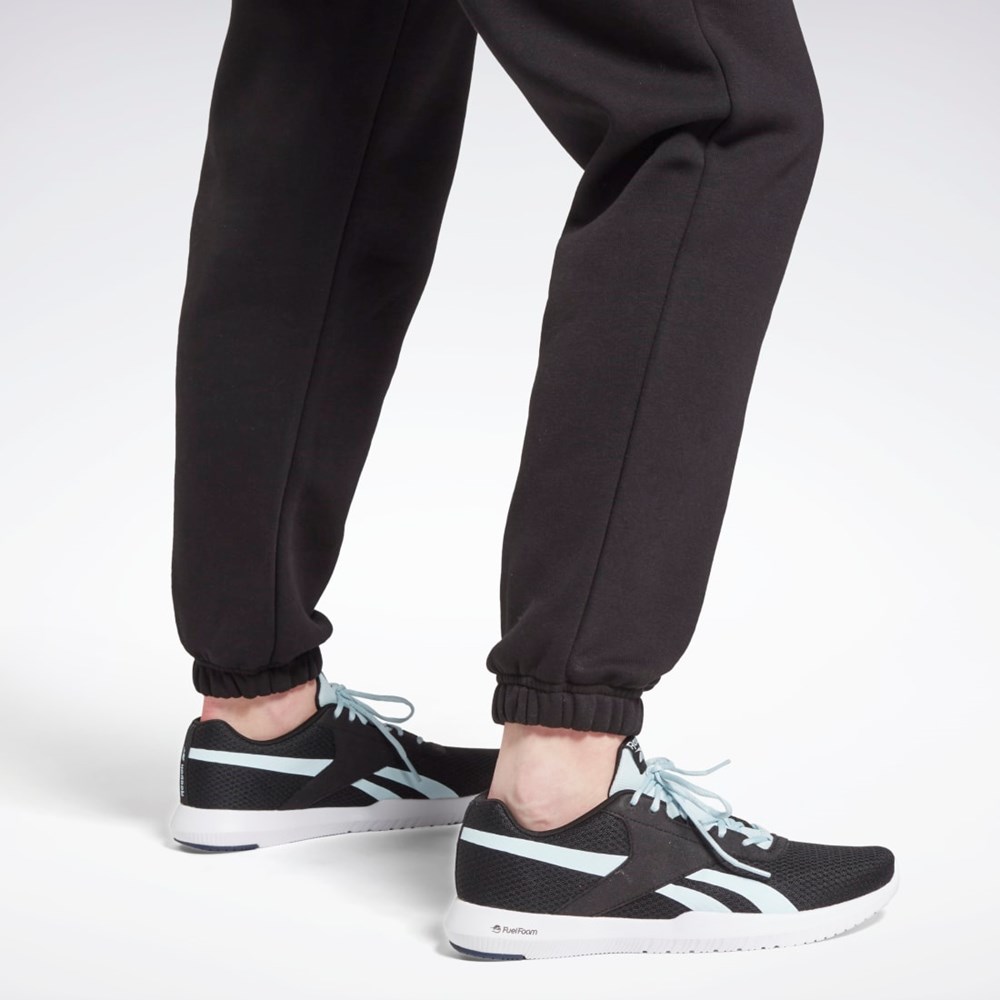 Reebok Reebok Identity Logo Fleece Joggers Negras | 37JDTFMRO