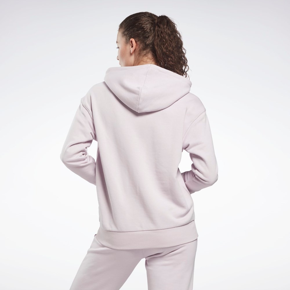 Reebok Reebok Identity Logo French Terry Hoodie Quartz Glow | 50HGEXLMO