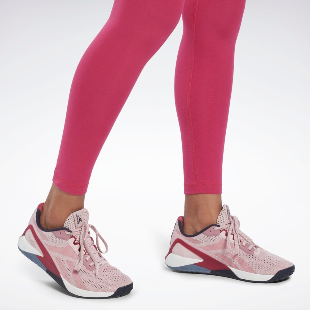 Reebok Reebok Identity Logo Leggings Rosas | 73QNYDOPF