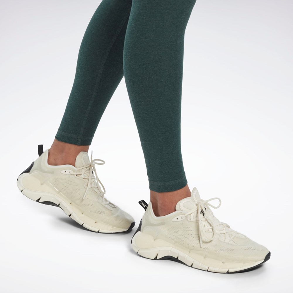 Reebok Reebok Identity Logo Leggings Verde | 92ZTFJIDB