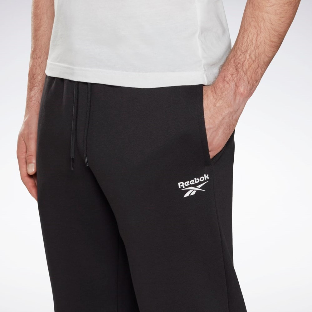 Reebok Reebok Identity Open Hem Pants Negras | 19GSLXHQF