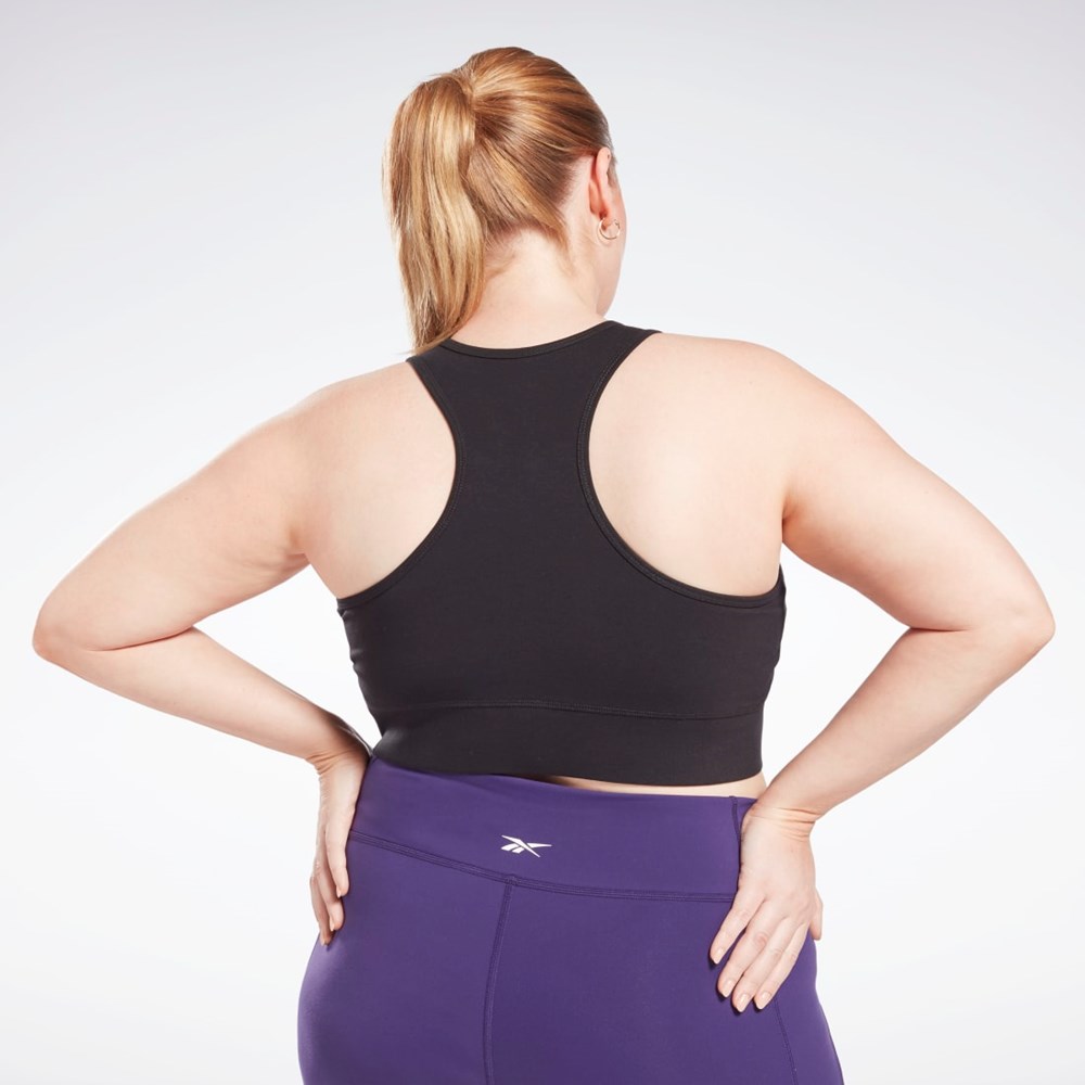 Reebok Reebok Identity Sports Bra (Plus Size) Negras | 29ENFWCXR