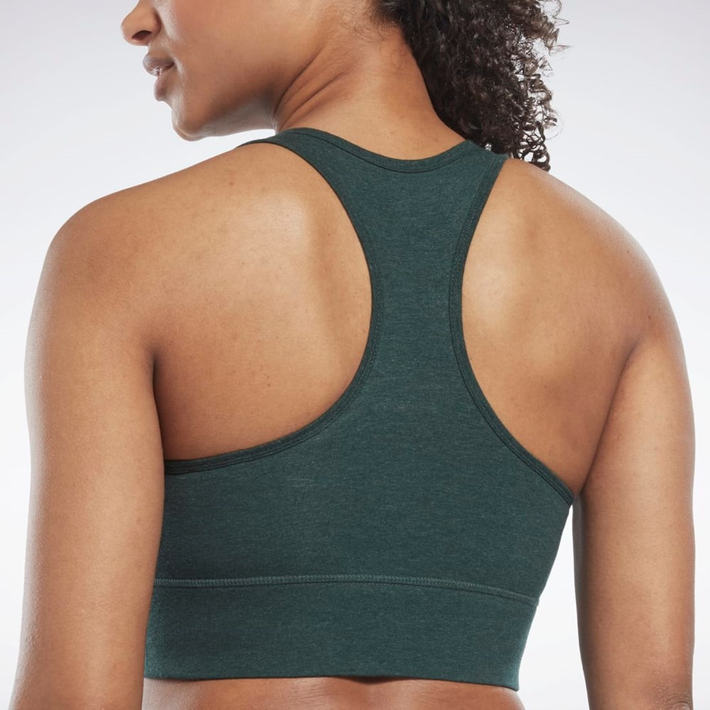Reebok Reebok Identity Sports Bra Verde | 12PGANQCX