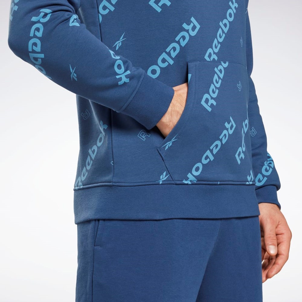 Reebok Reebok Identity Sweatshirt Azules | 95GFQBKHV