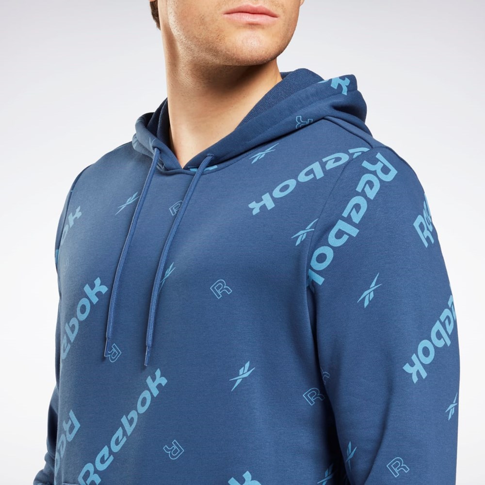 Reebok Reebok Identity Sweatshirt Azules | 95GFQBKHV