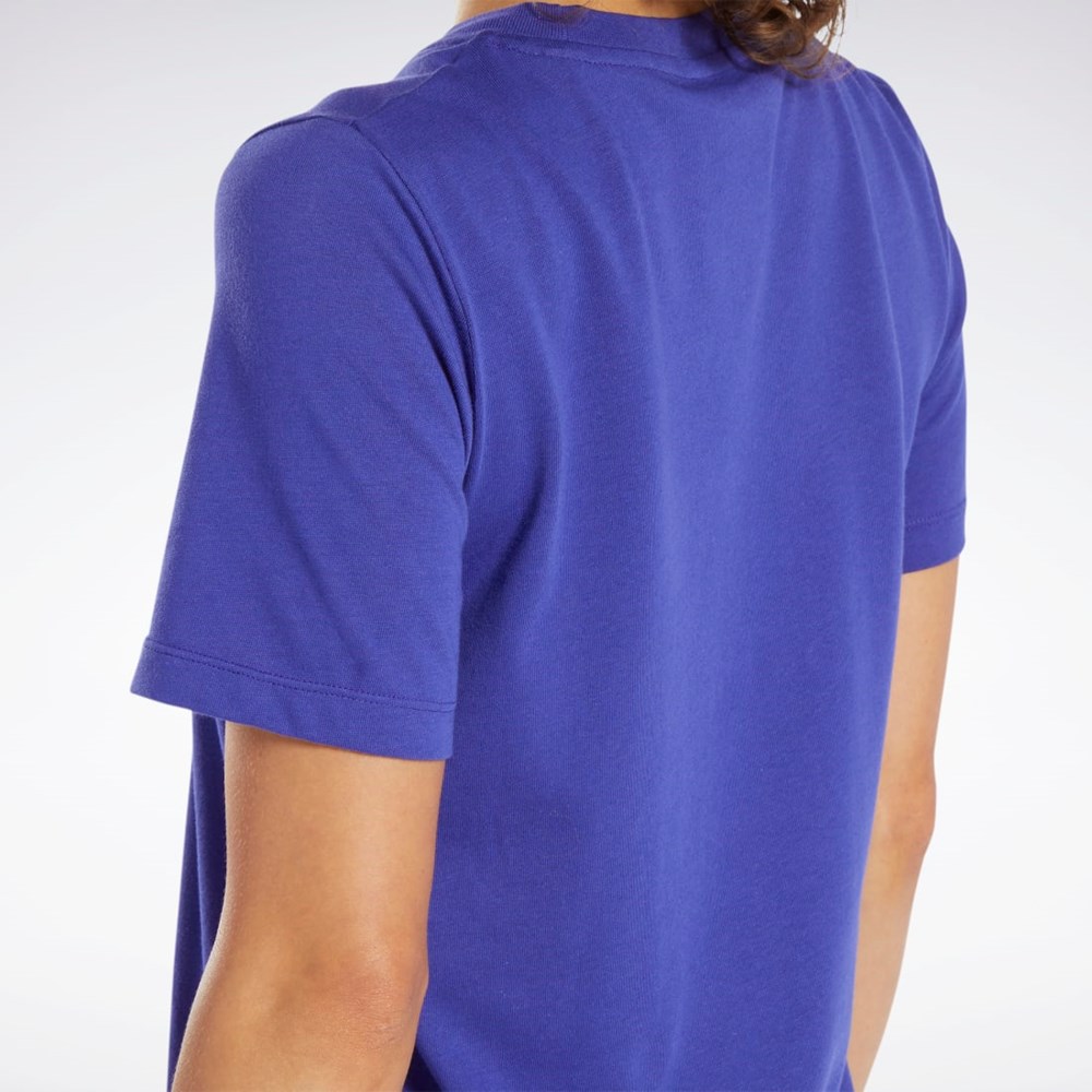 Reebok Reebok Identity T-Shirt Moradas | 45YJDURMK