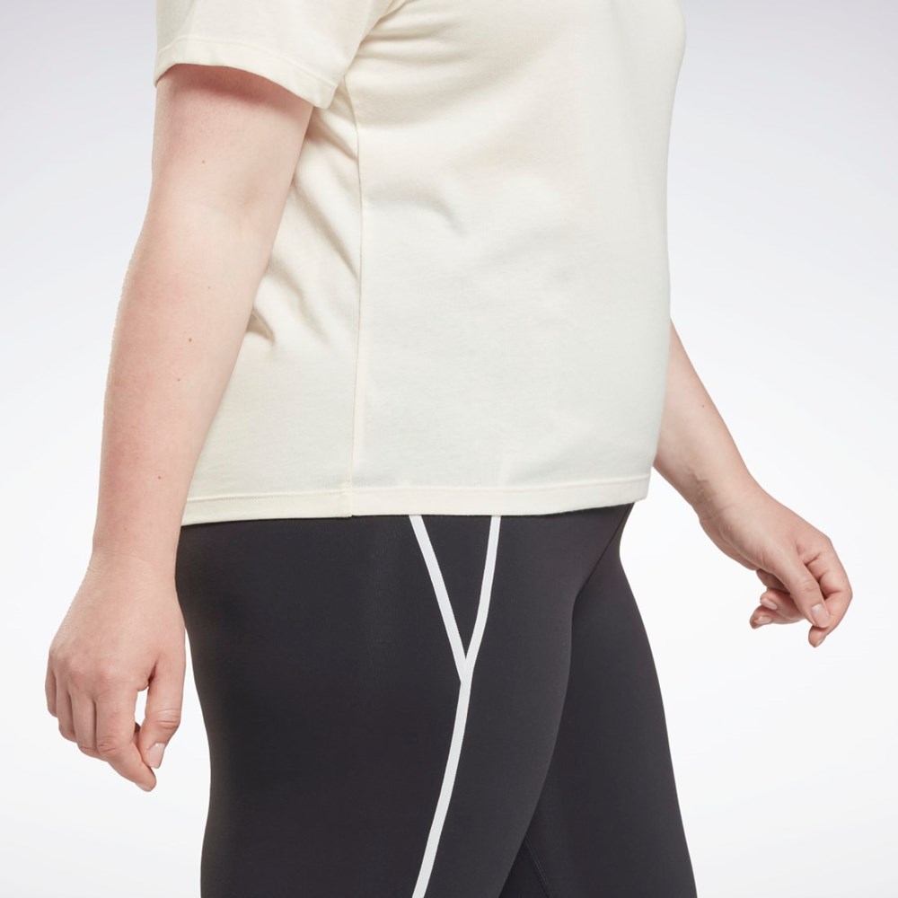 Reebok Reebok Identity T-Shirt (Plus Size) Blancas | 71BWSKHNE