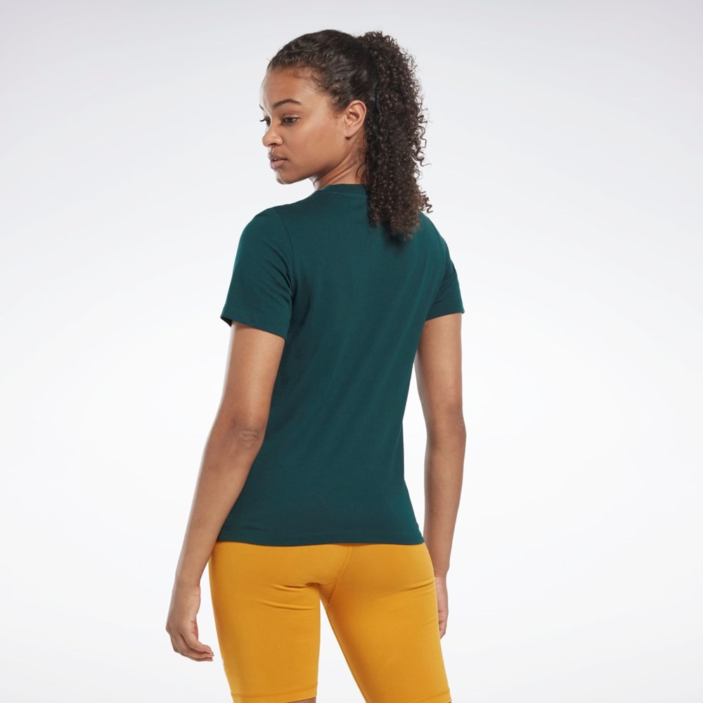 Reebok Reebok Identity T-Shirt Verde | 79NLFRMPH