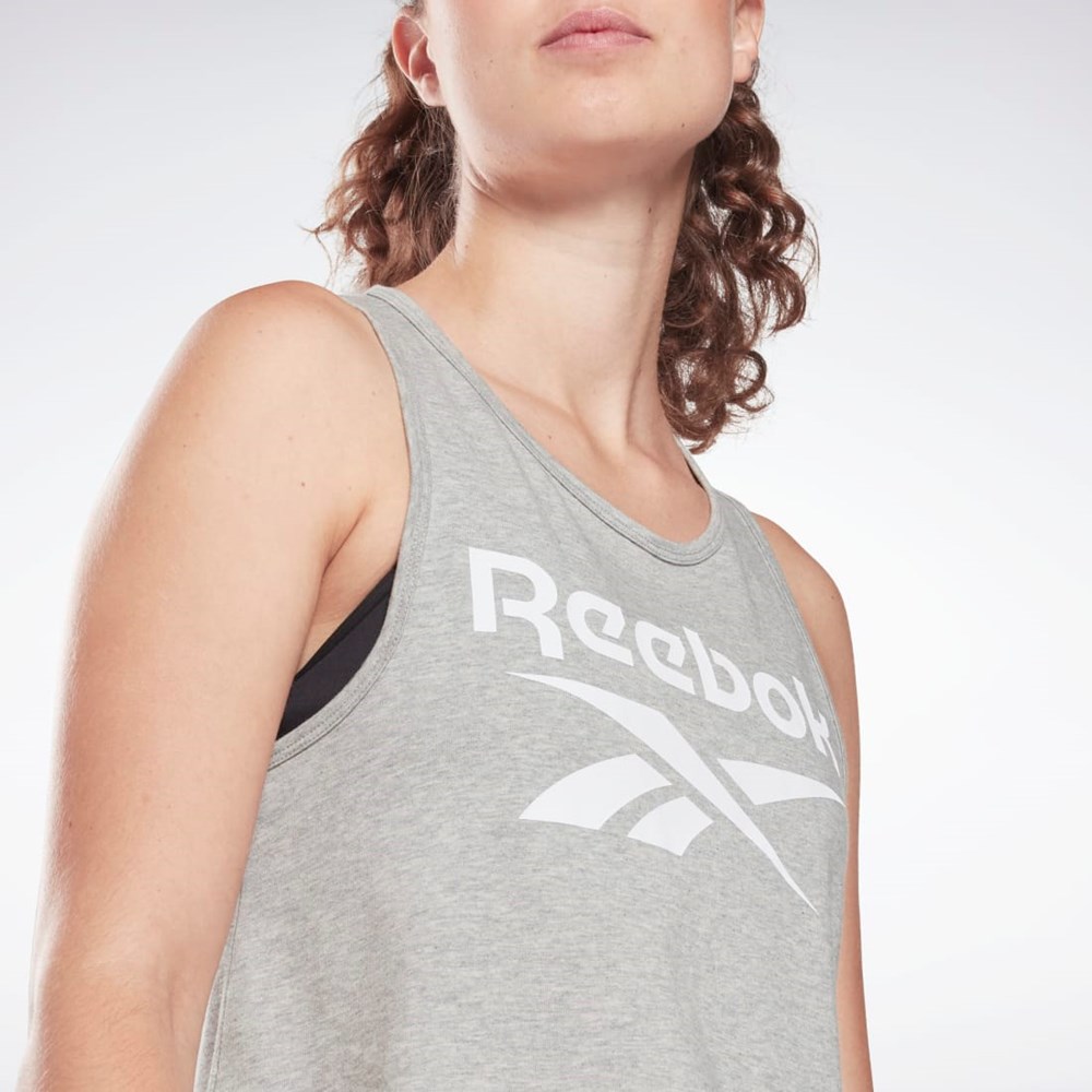 Reebok Reebok Identity Tank Top Gris | 92VWXHOQZ