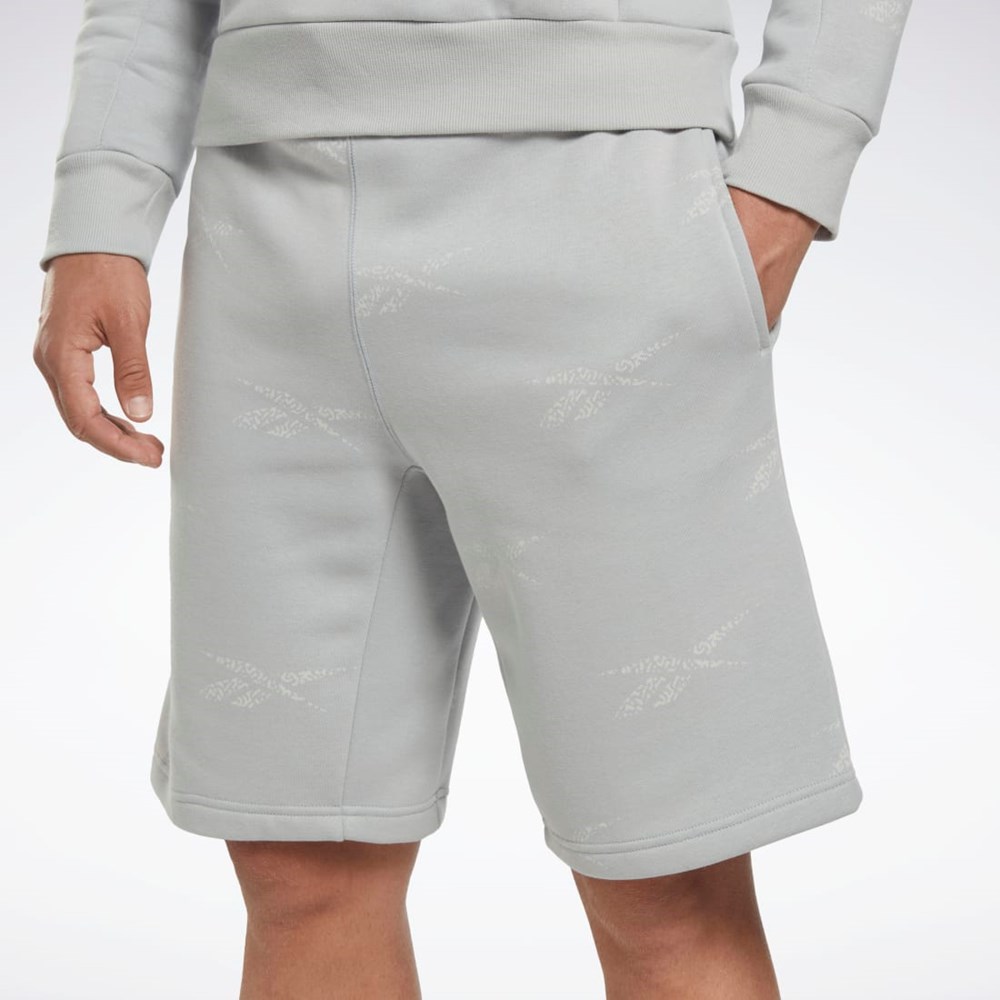 Reebok Reebok Identity Vector Fleece Shorts Gris | 63KVUYHQW
