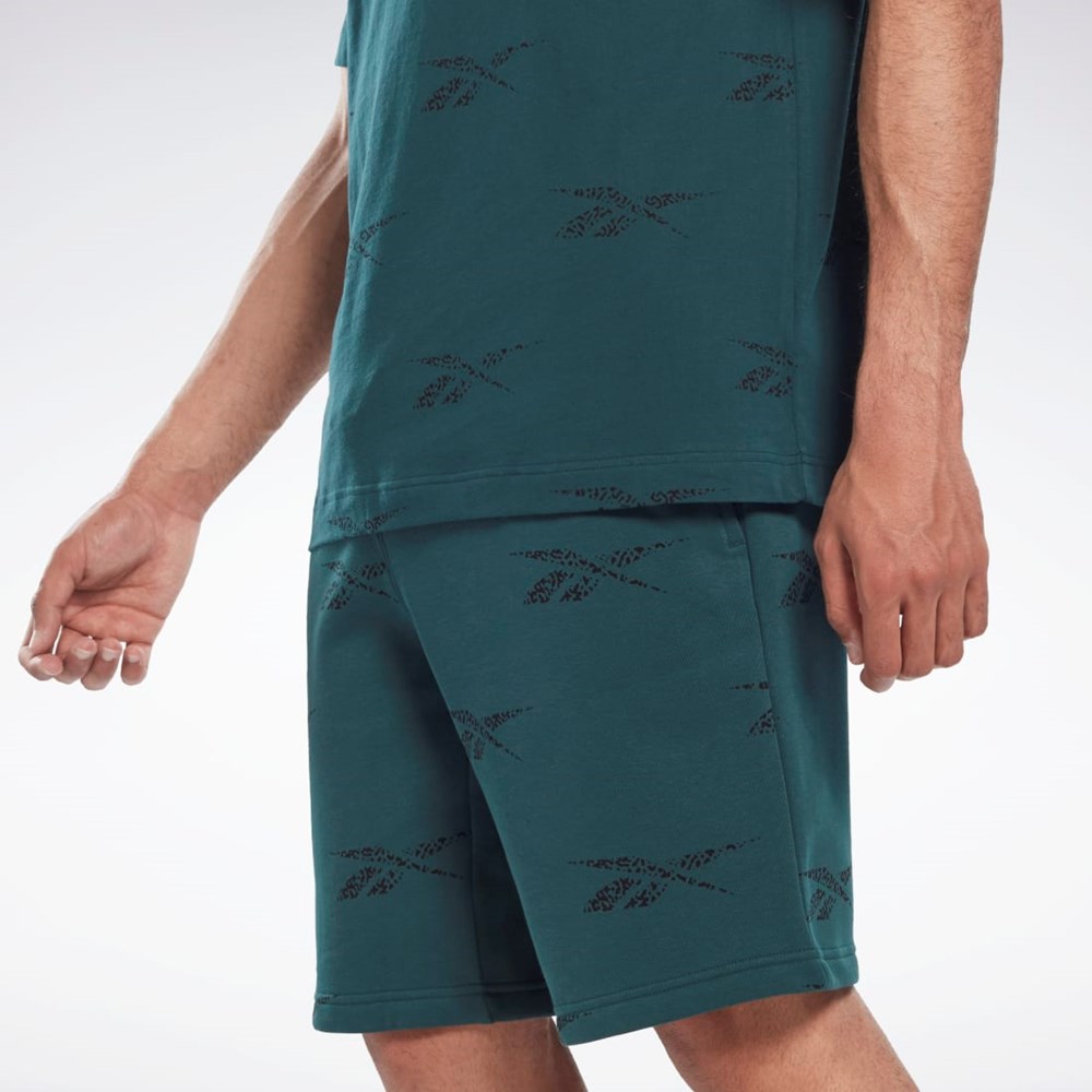 Reebok Reebok Identity Vector T-Shirt Verde | 25BKNIUWS
