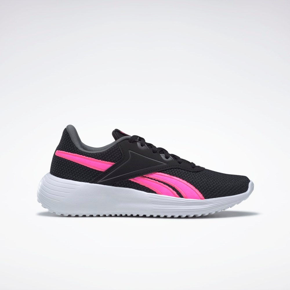 Reebok Reebok Lite 3 Correr Shoes Negras Rosas Gris | 02BHJMQSI
