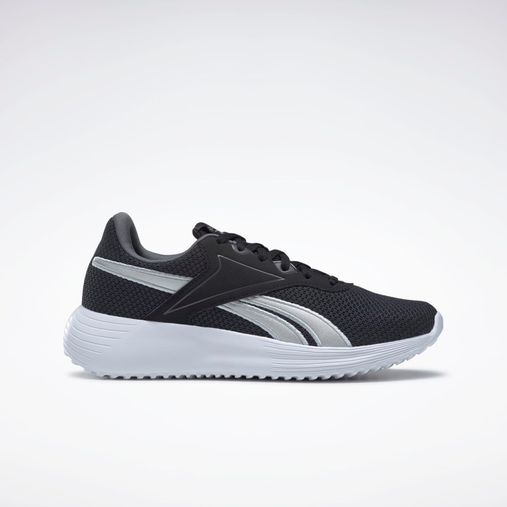 Reebok Reebok Lite 3 Correr Shoes Negras Plateadas Gris | 36NRGHFUD