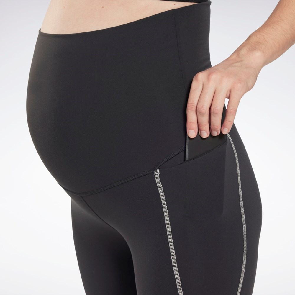 Reebok Reebok Lux 2.0 Maternity Leggings Negras | 75TNKDCQZ