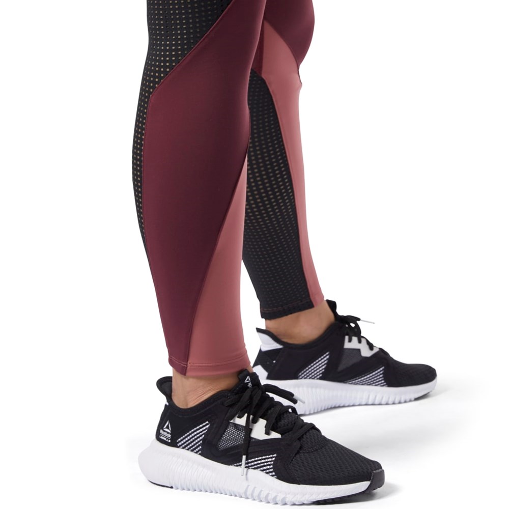 Reebok Reebok Lux 2 Leggings Burdeos Rosas | 91TBHUNOS