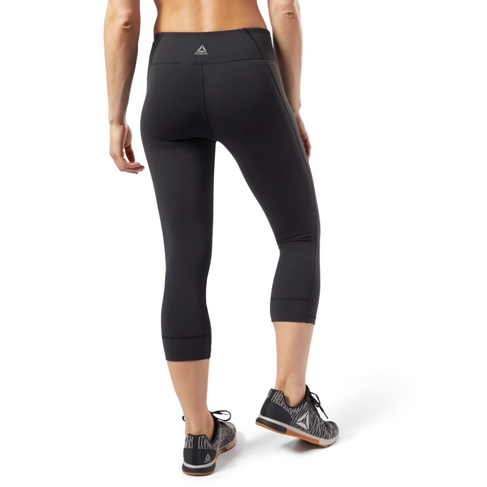 Reebok Reebok Lux 3/4 Length 2 Leggings Negras | 06CXVAQEZ