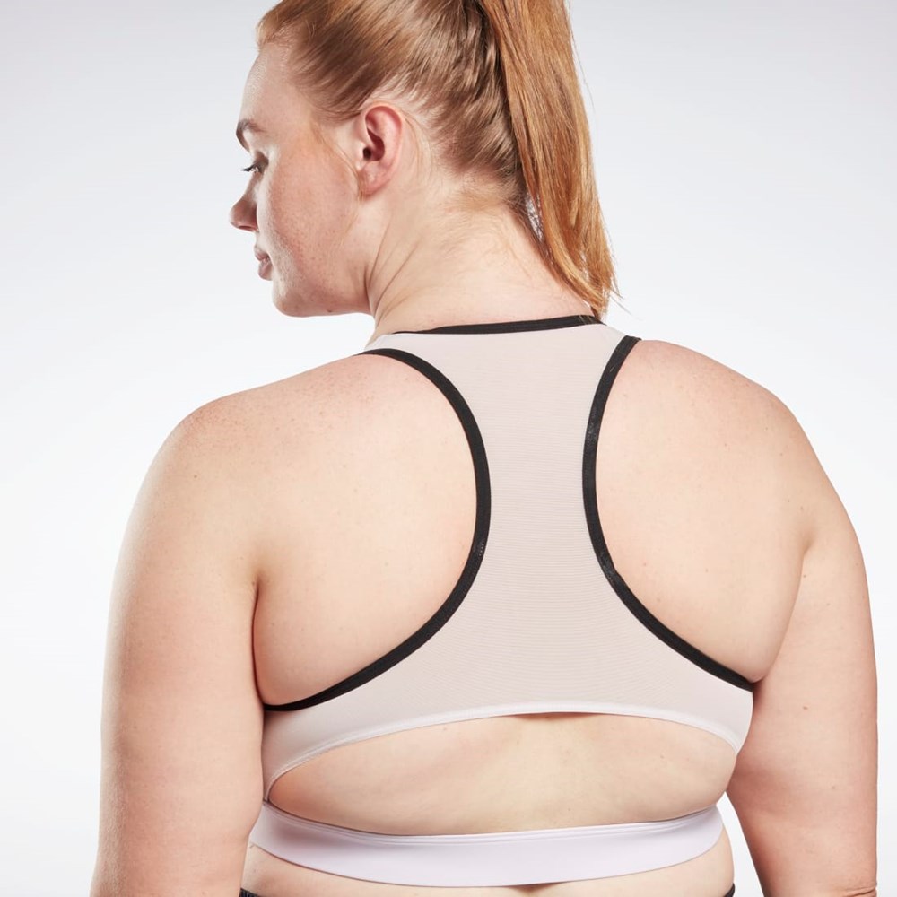 Reebok Reebok Lux Vector Racer Sports Bra (Plus Size) Quartz Glow | 30DTSWRAG