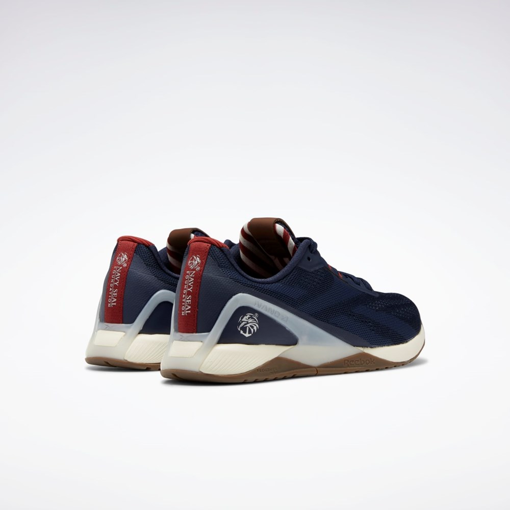 Reebok Reebok Nano X1 Shoes Azul Marino Rojas Blancas | 18QVXDJLN