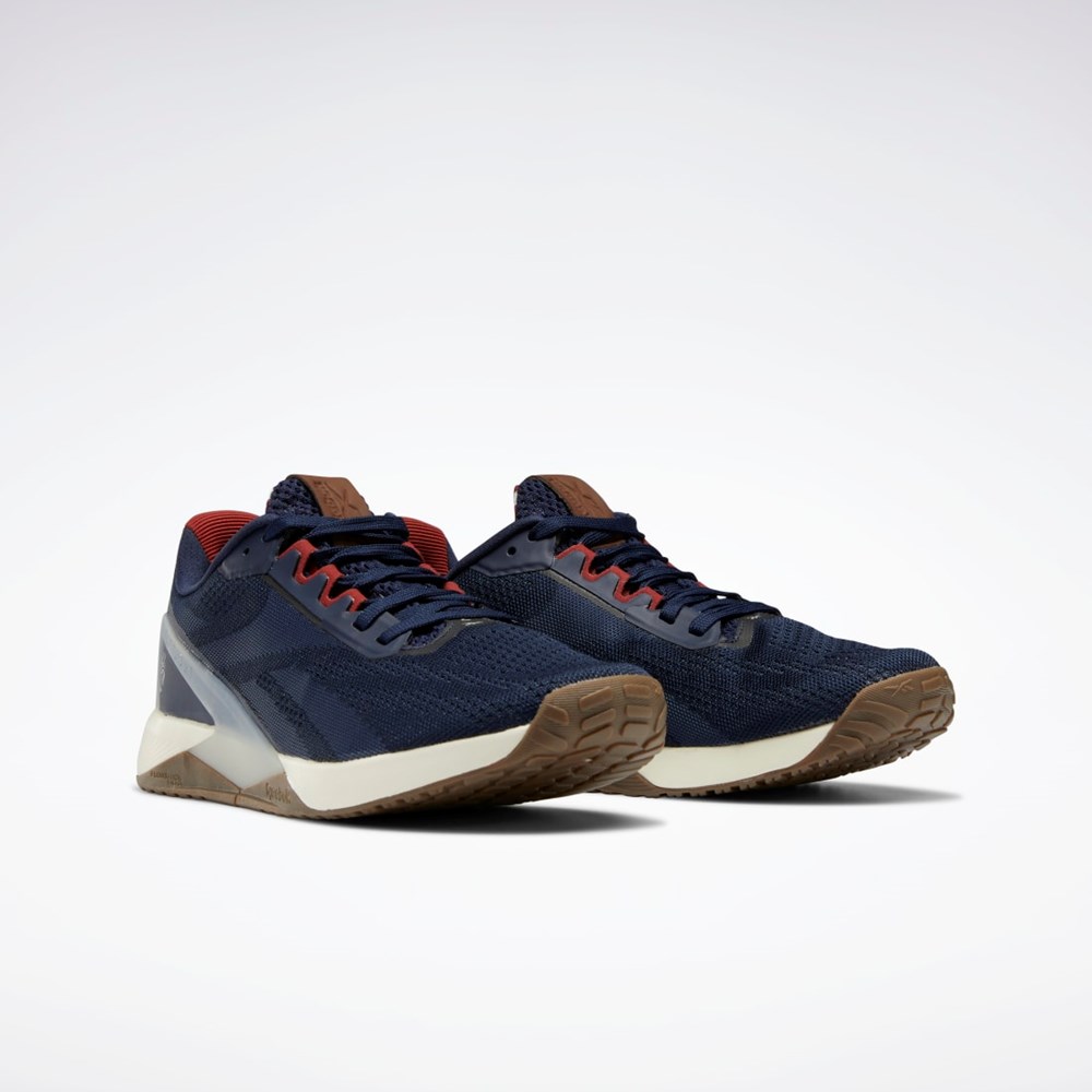 Reebok Reebok Nano X1 Shoes Azul Marino Rojas Blancas | 27ONCDJKH