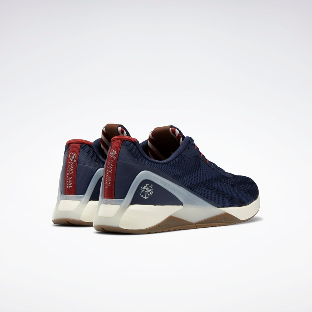 Reebok Reebok Nano X1 Shoes Azul Marino Rojas Blancas | 27ONCDJKH