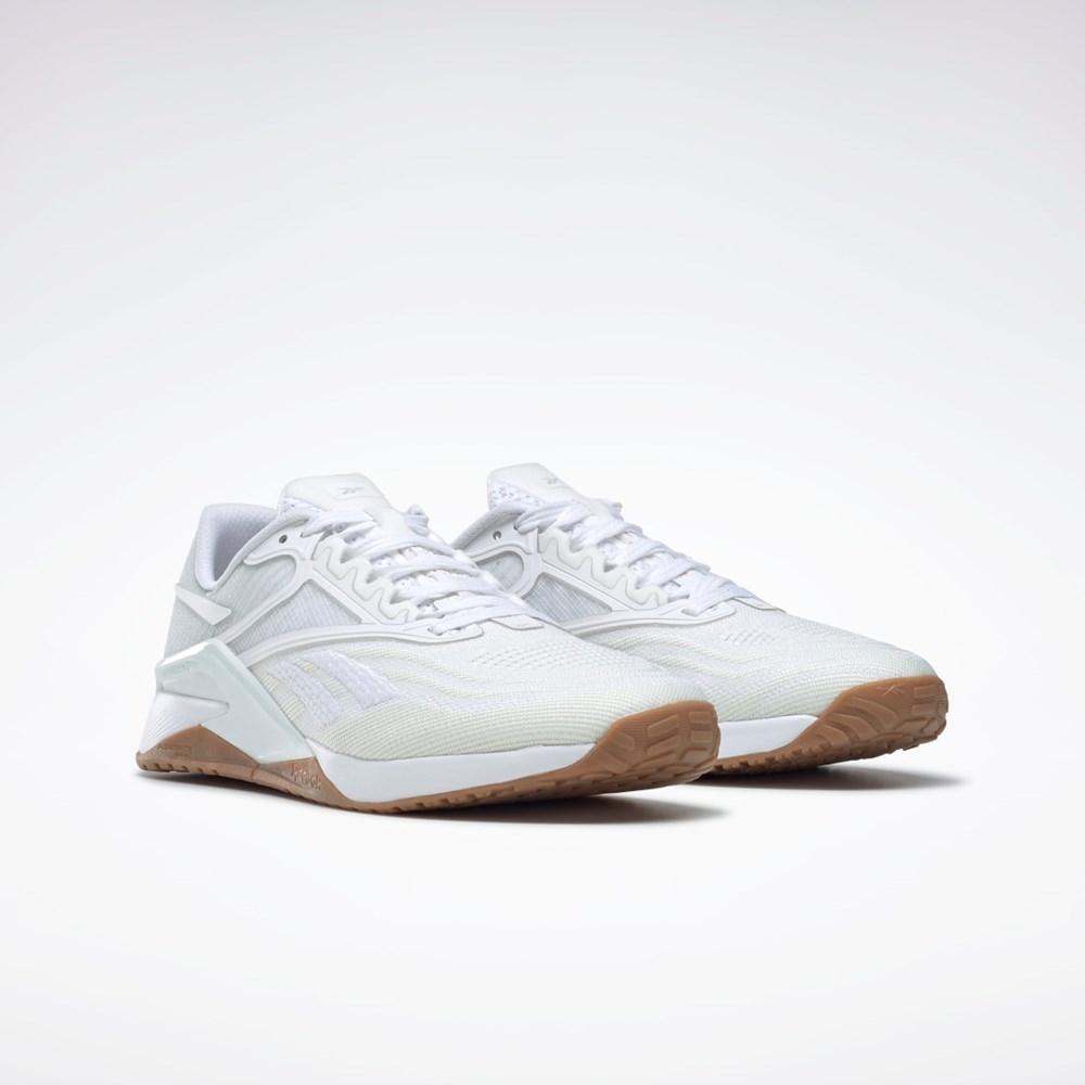 Reebok Reebok Nano X2 Entrenamiento Shoes Blancas Blancas Gris | 06FABQXCZ