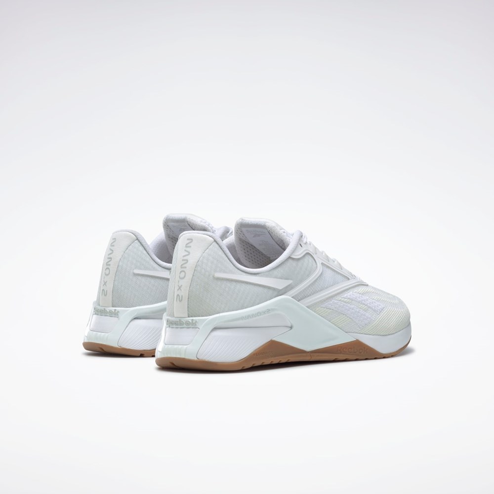 Reebok Reebok Nano X2 Entrenamiento Shoes Blancas Blancas Gris | 06FABQXCZ