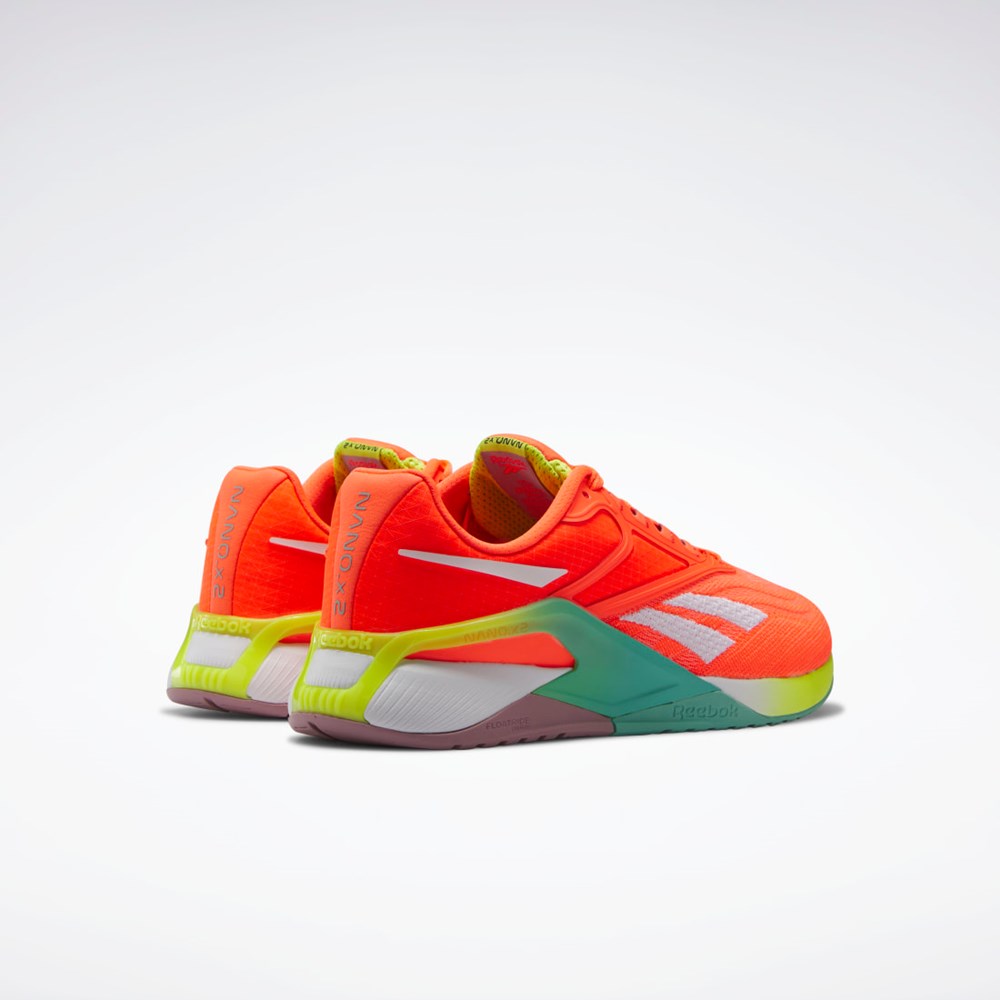 Reebok Reebok Nano X2 Entrenamiento Shoes Naranjas Blancas Amarillo | 18UYCBJTS