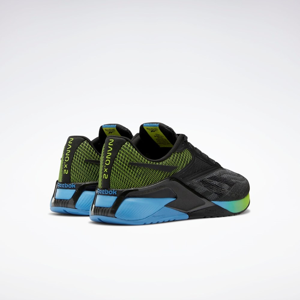 Reebok Reebok Nano X2 Entrenamiento Shoes Negras Azules Amarillo | 50LVBEKDY