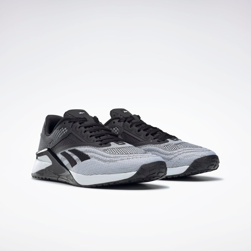Reebok Reebok Nano X2 Entrenamiento Shoes Blancas Negras Gris | 53DGKOWRC