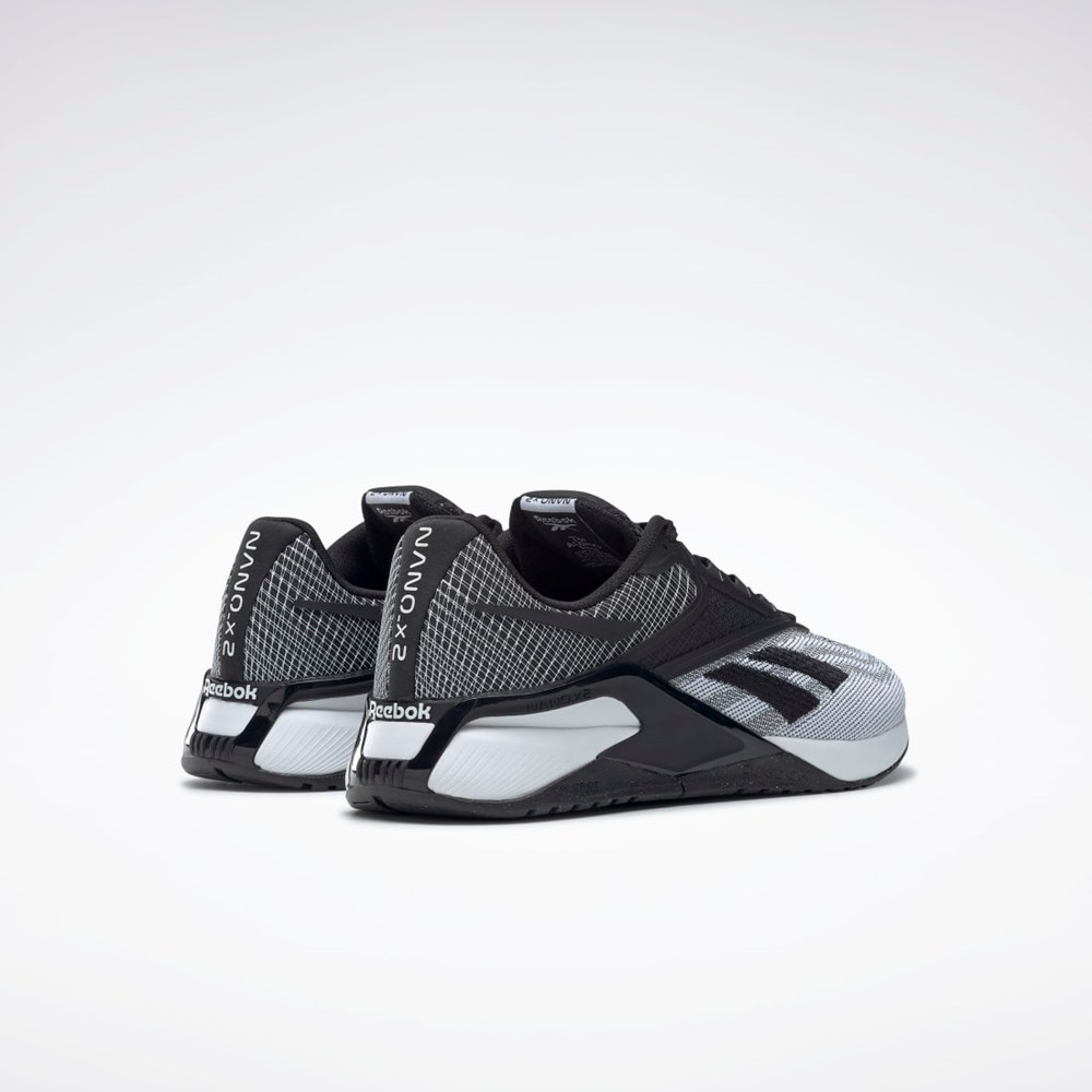 Reebok Reebok Nano X2 Entrenamiento Shoes Blancas Negras Gris | 53DGKOWRC