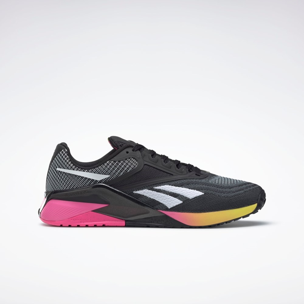 Reebok Reebok Nano X2 Entrenamiento Shoes Negras Rosas Amarillo | 60FZSUHOG