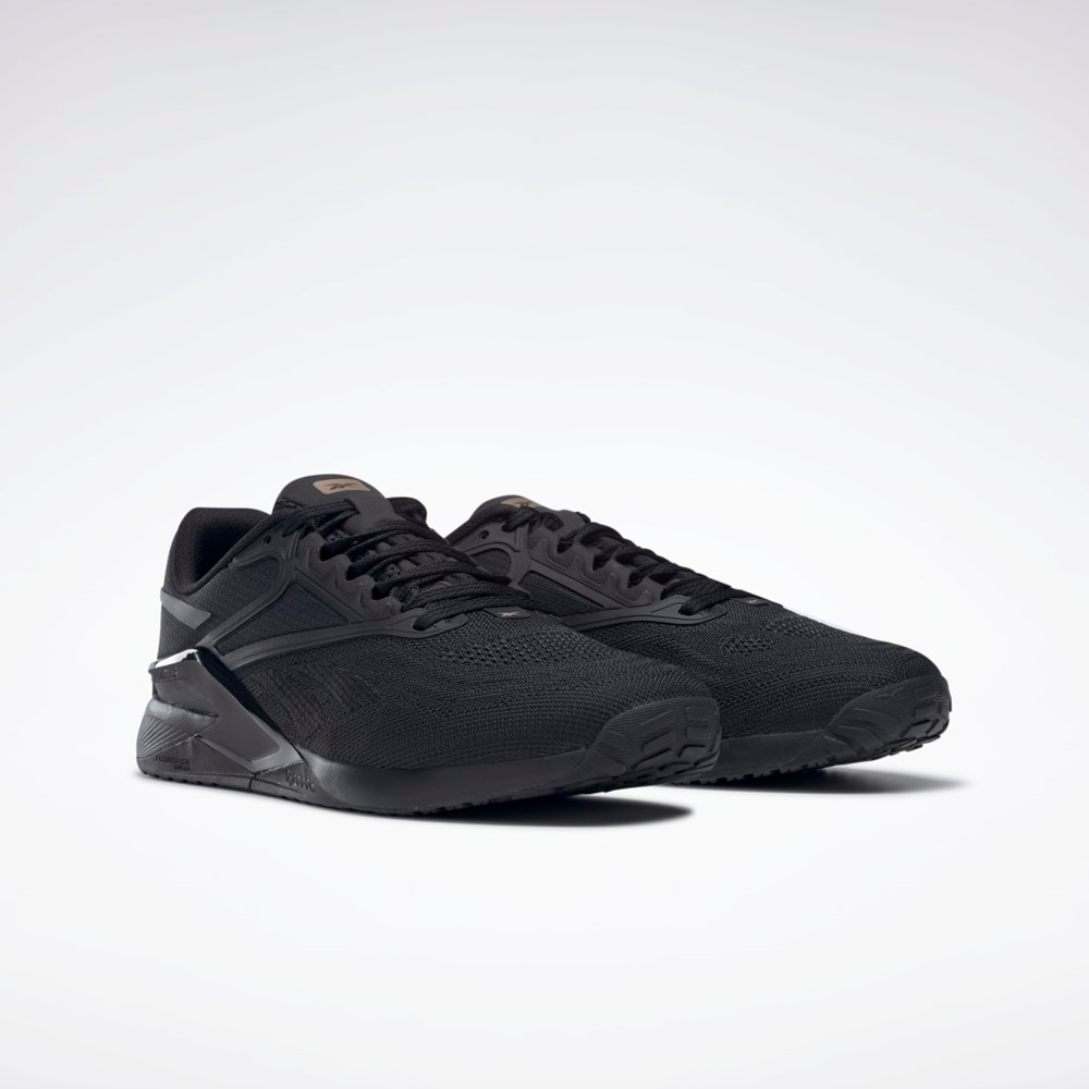 Reebok Reebok Nano X2 Entrenamiento Shoes Negras Gris Rosas Doradas | 74IFJUDNC