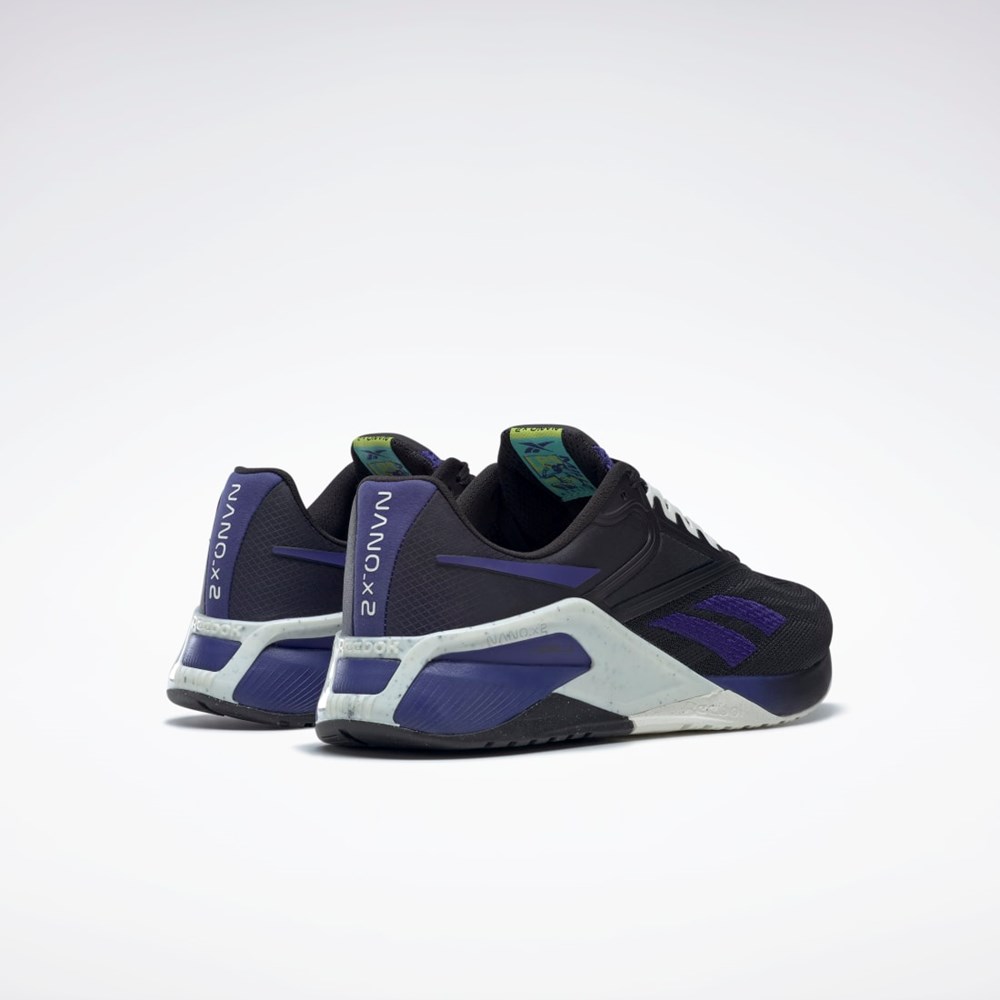 Reebok Reebok Nano X2 Entrenamiento Shoes Les Mills® Negras Moradas | 74OVRLQFW