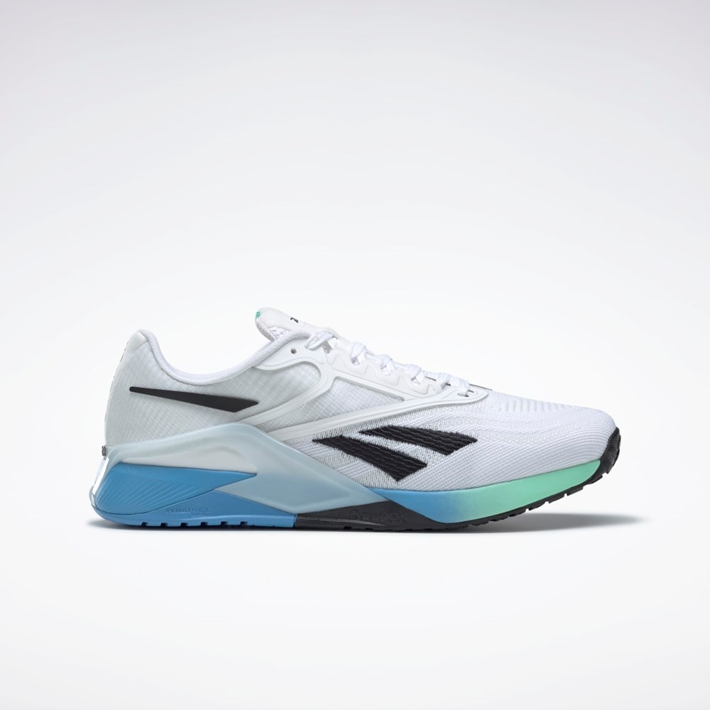 Reebok Reebok Nano X2 Entrenamiento Shoes Blancas Azules Verde Menta | 96WRPUSON