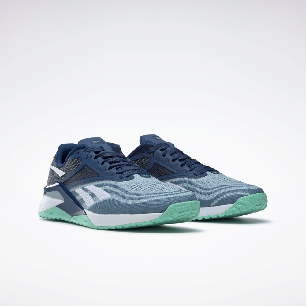 Reebok Reebok Nano X2 Entrenamiento Shoes Gris Azules Verde Menta | 97TNRCJEV
