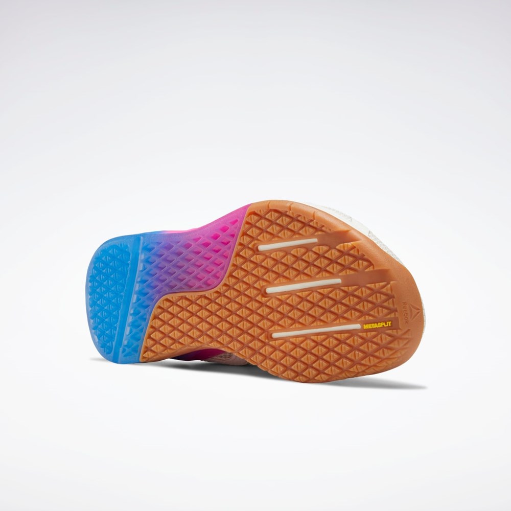 Reebok Reebok Nano X Entrenamiento Shoes Blancas Rosas Azules | 24FTJHQCR
