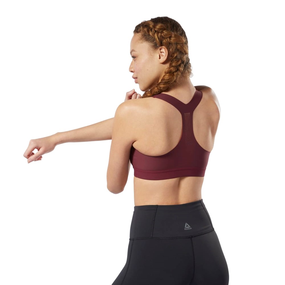 Reebok Reebok PureMove Bra Motion Sense ™ Burdeos | 82KNWFDUH