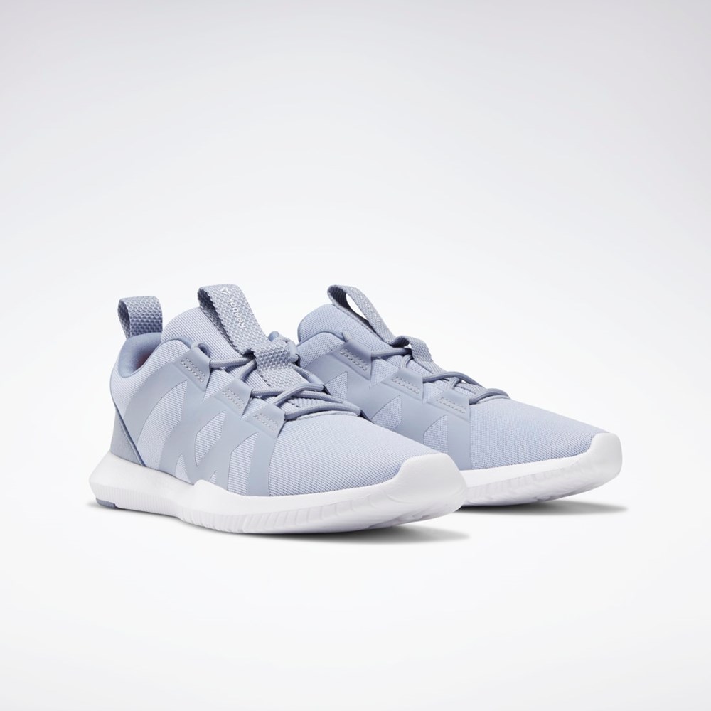 Reebok Reebok Reago Pulse Entrenamiento Shoes Azules Blancas Blancas | 85OECGKLQ
