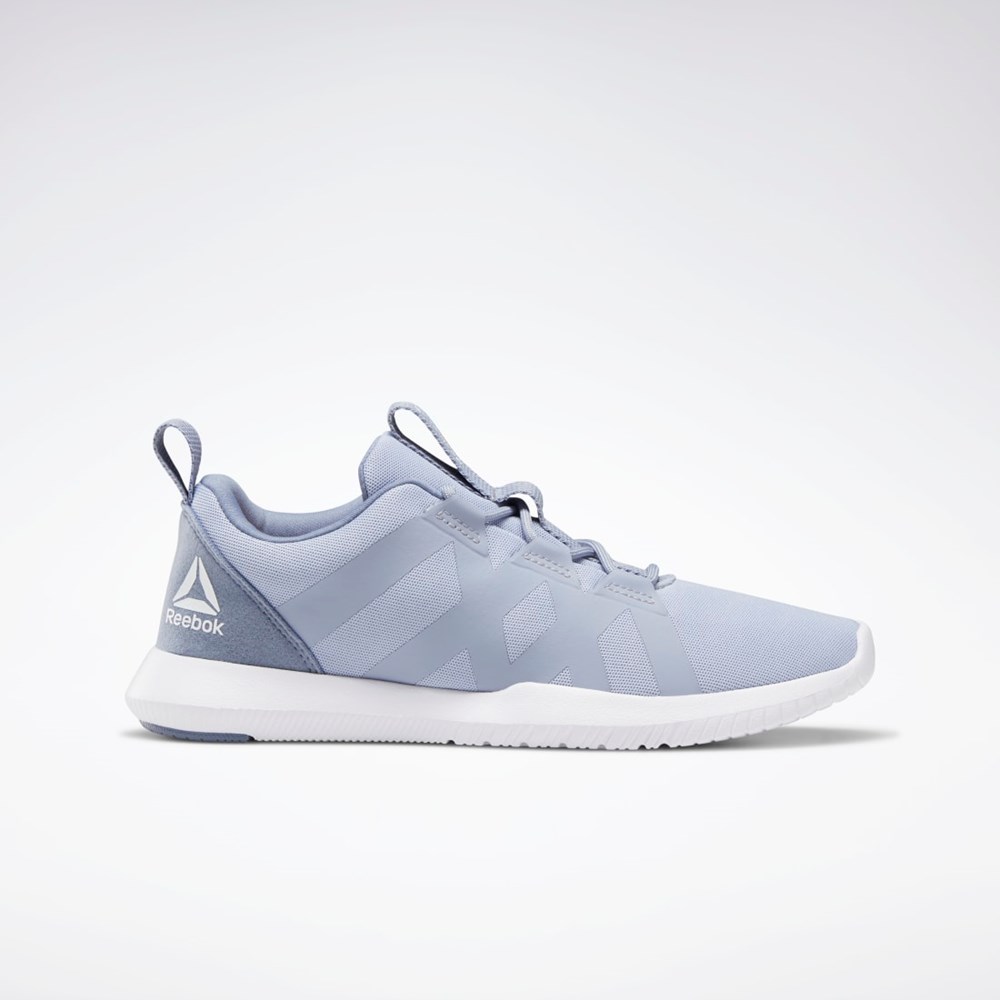 Reebok Reebok Reago Pulse Entrenamiento Shoes Azules Blancas Blancas | 85OECGKLQ