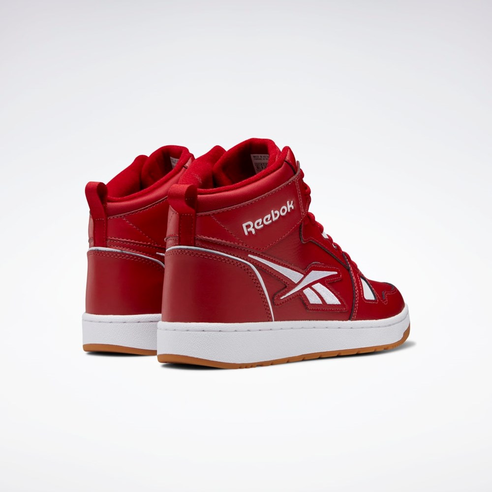 Reebok Reebok Resonator Mid Basketball Shoes Rojas Rojas Blancas | 13YAZCNUS