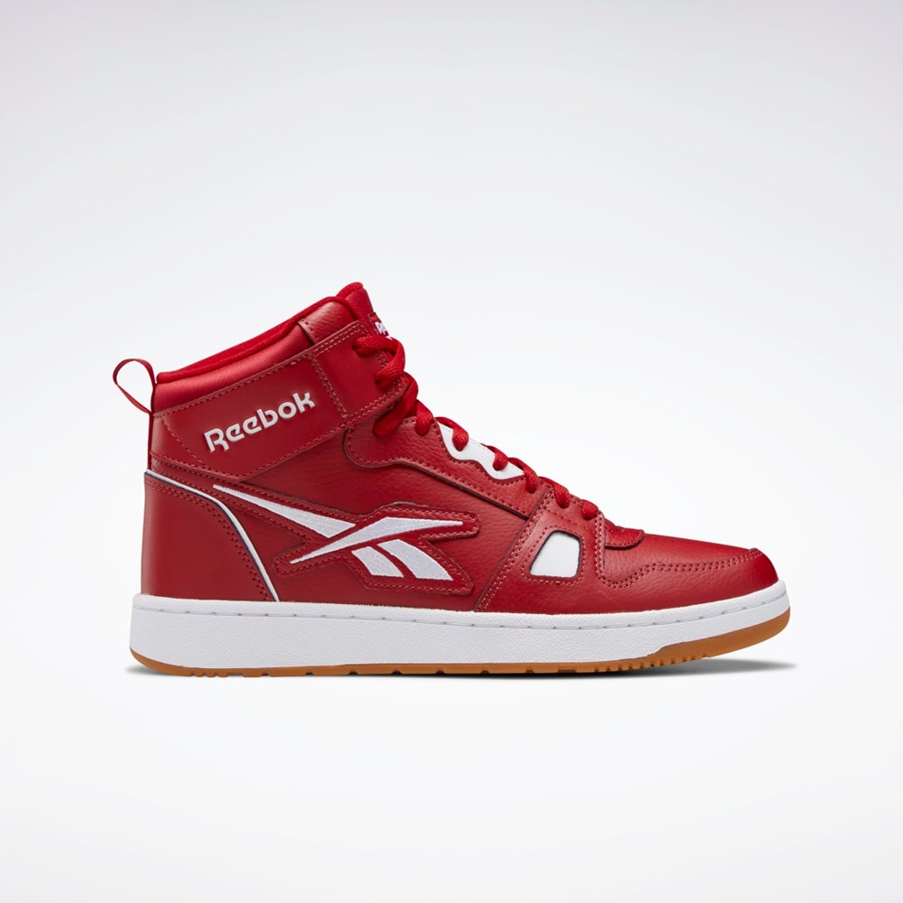 Reebok Reebok Resonator Mid Basketball Shoes Rojas Rojas Blancas | 13YAZCNUS