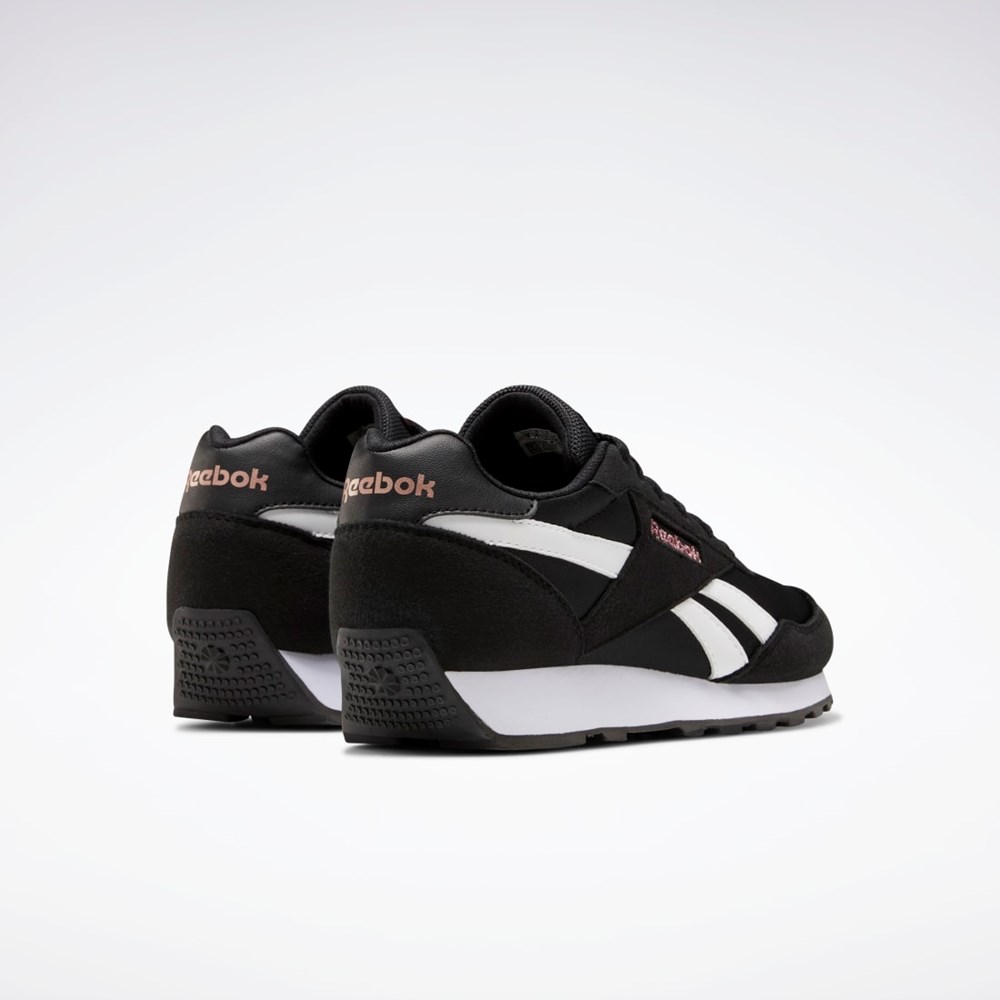 Reebok Reebok Rewind Run Shoes Negras Blancas Metal | 30BEYKDJX